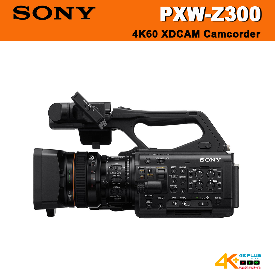 Sony PXW-Z300 4K60 XDCAM Camcorder