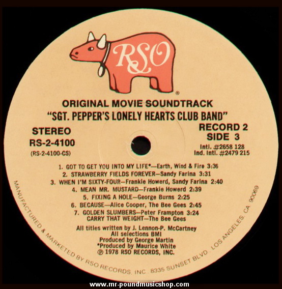 Various Artists - Sgt. Pepper's Lonely Hearts Club Band (Soundtrack)