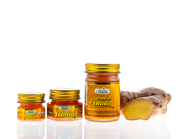 ยาหม่องไพลสด กรีนเฮิร์บ 50 g. (ราคาส่ง 1 โหล)