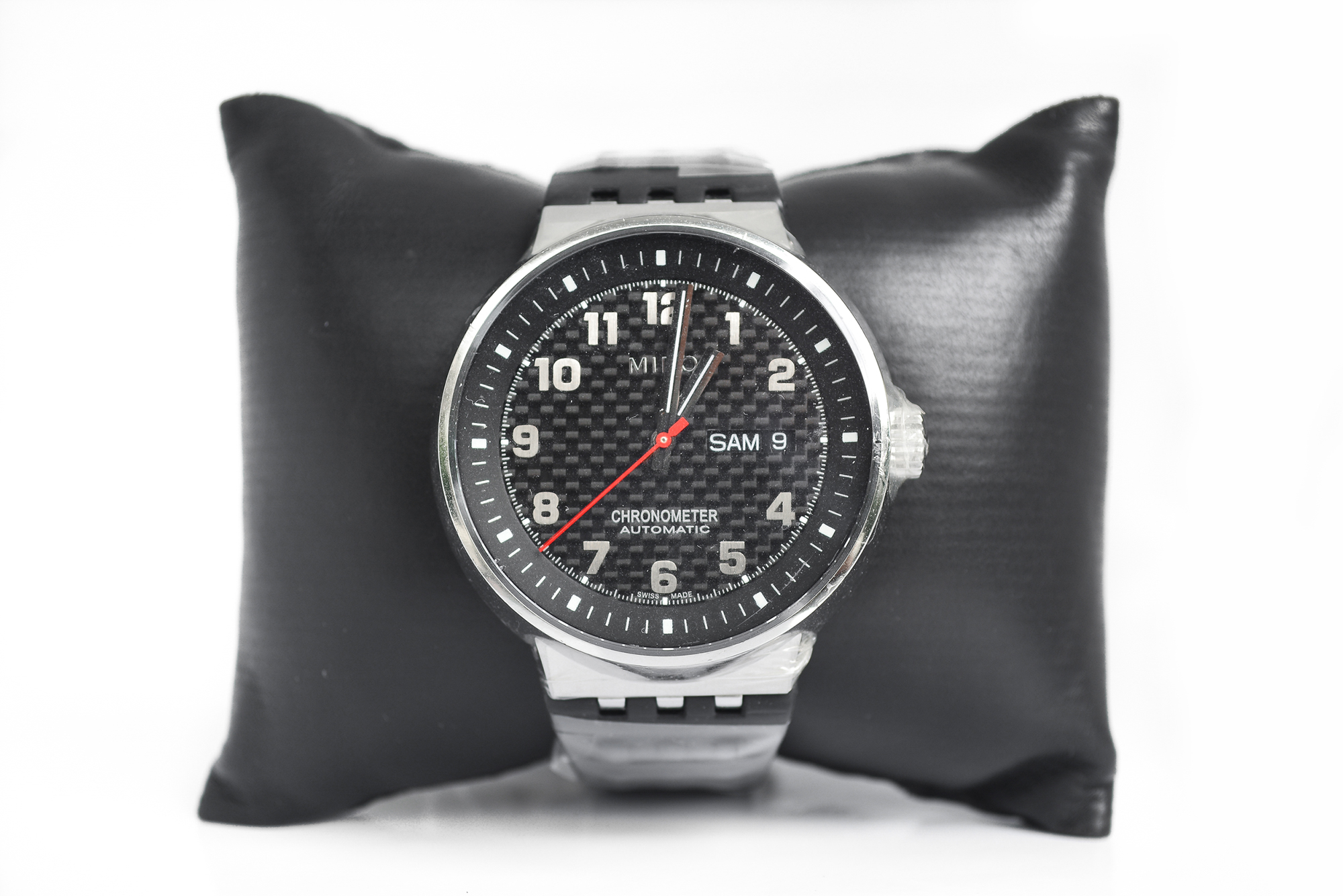 Mido All Dial Chronometer Automatic King Size หน้าดำเคฟล่า