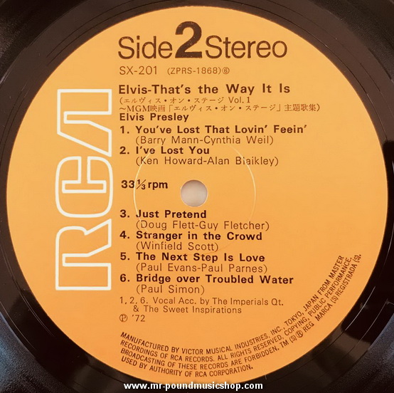 Elvis Presley - That's The Way It Is