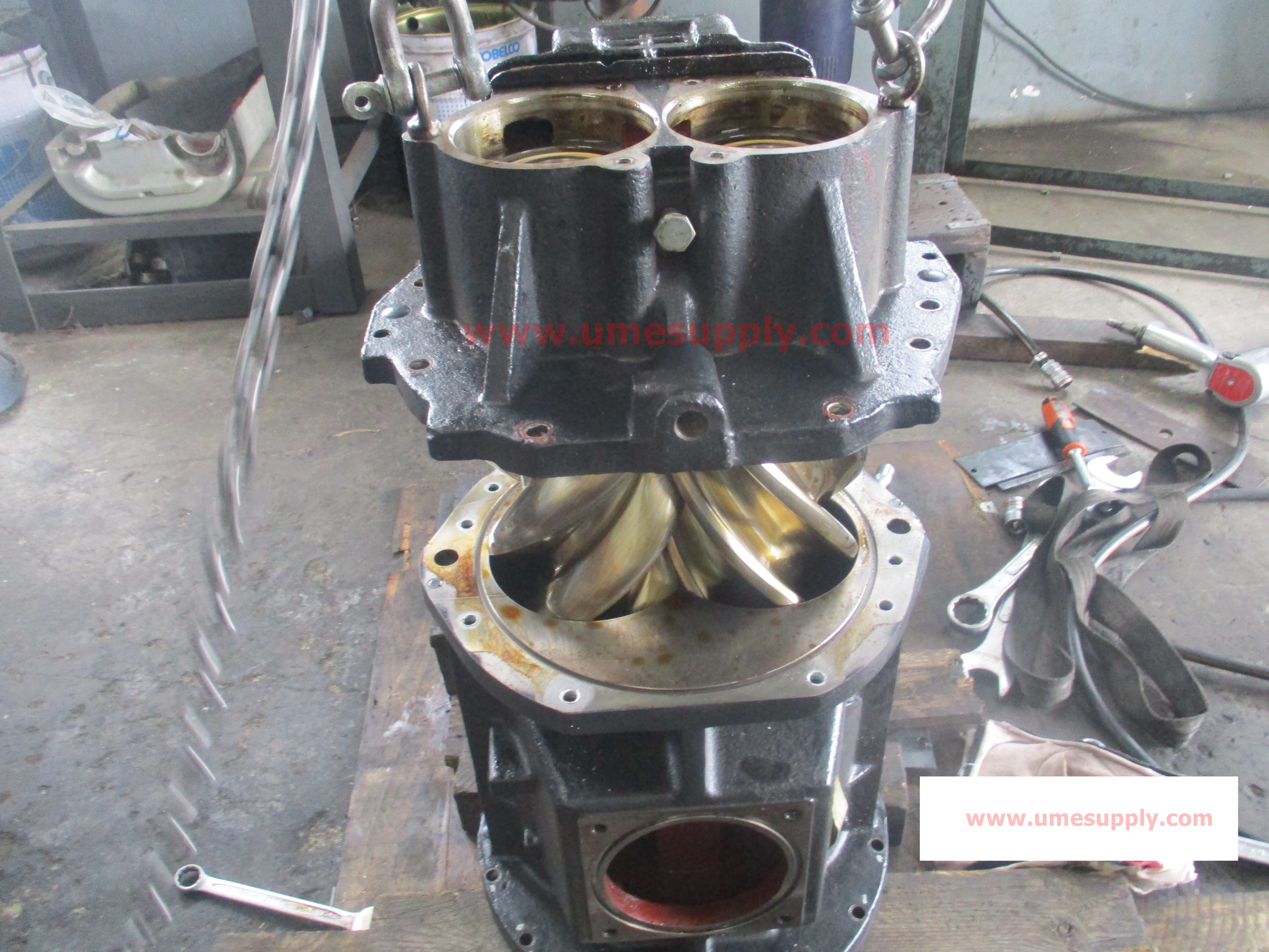 Overhaul Screw AirCompressor "IWATA"