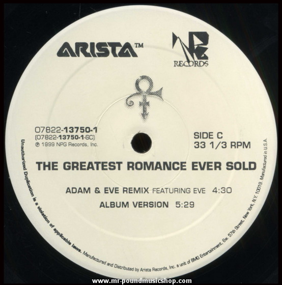 The Artist (Formerly Know As Prince) - The Greatest Romance Ever Sold