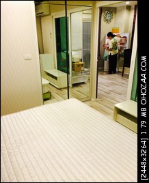 ขาย/ให้เช่า คอนโด The Key Phahonyothin ( พหลโยธิน 34 ) พื้นที่ 39.5 ตรม. ห้องมุม ตึก B ชั้น 2 fully furnish/built-in