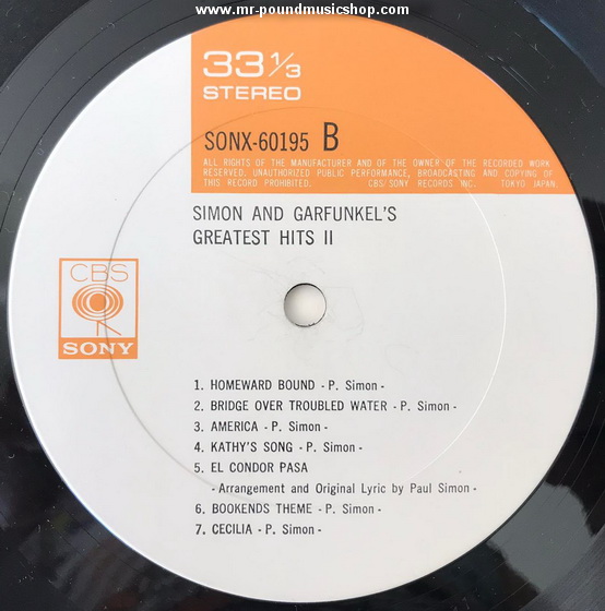 Simon And Garfunkel - Simon And Garfunkel's Greatest Hits II