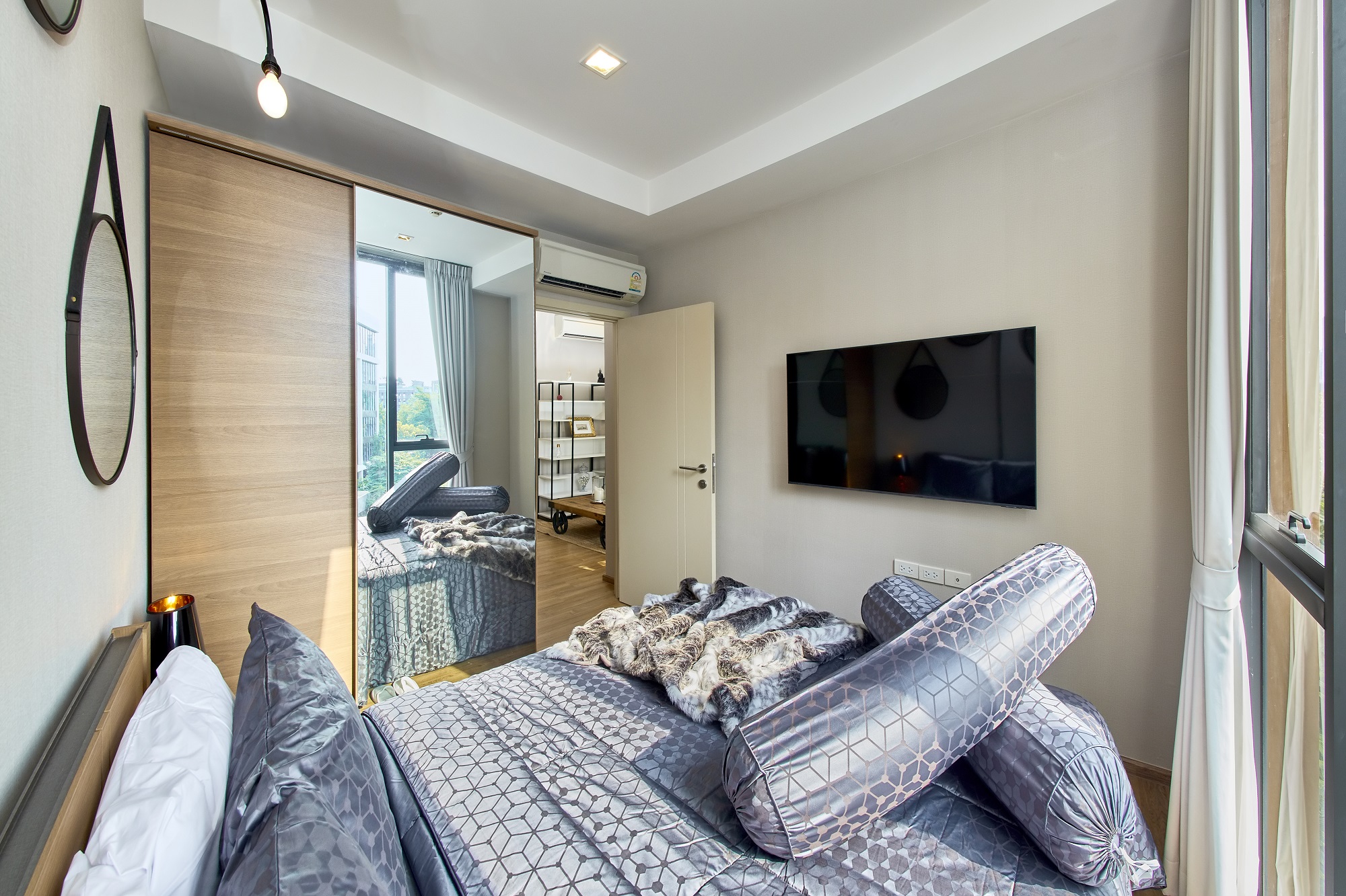 ให้เช่าคอนโด Hasu Haus (ฮาสุ เฮ้าส์) 1 ห้องนอน 1 ห้องน้ำ ขนาด 36 ตรม ชั้น 4 เลขที่ 111/222 ห้องแต่วครบพร้อมเข้าอยู่