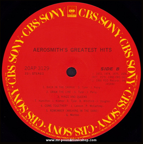 Aerosmith - Aerosmith's Greatest Hits