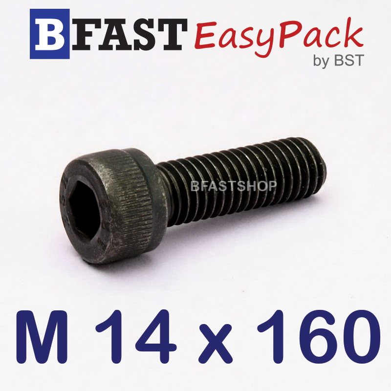 สกรูหัวจมดำ M 14 x 160 *เกลียวครึ่ง*