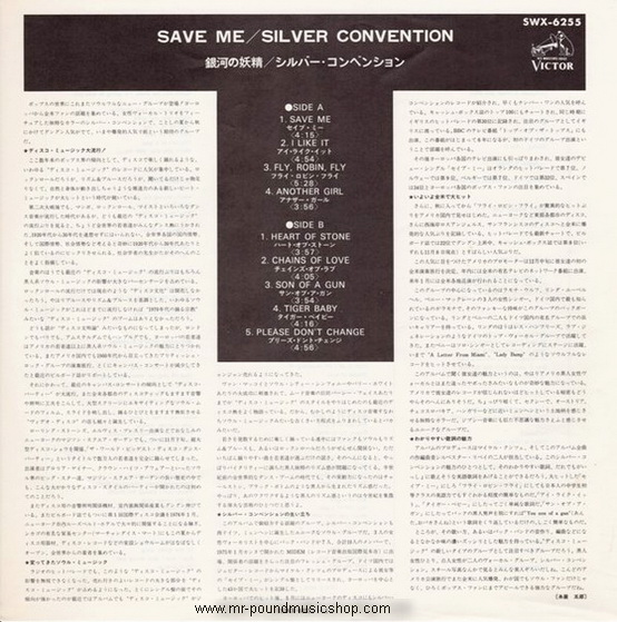Silver Convention - Save Me