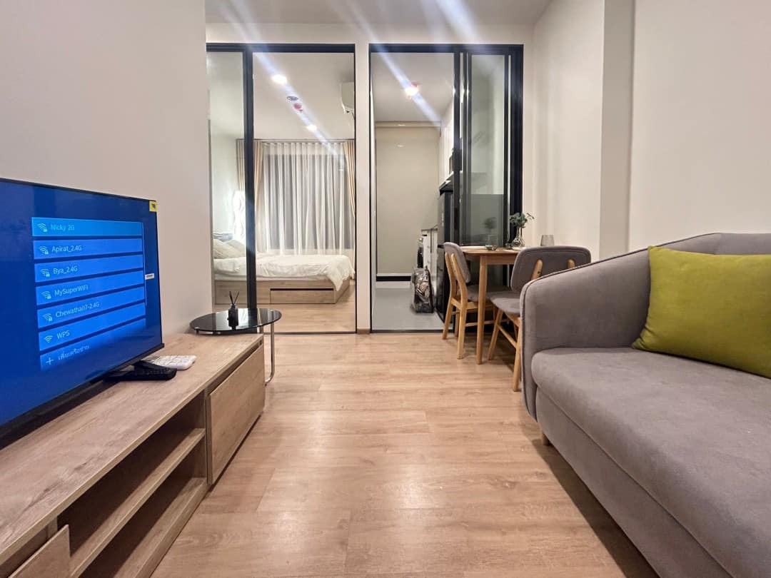 ให้เช่าคอนโด ชีวาทัย เกษตร - นวมินทร์ 1 ห้องนอน 1 ห้องนั่งเล่น ขนาด 30 ตรม. เลขที่ 38/58 ชั้น 6