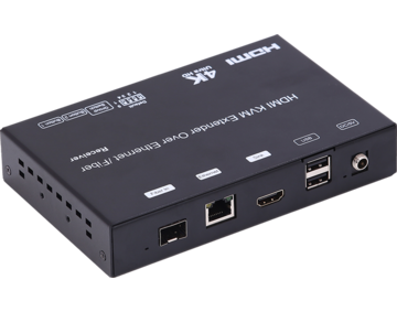 SX-EX37 4K HDMI+USB KVM Extender over IP/Fiber