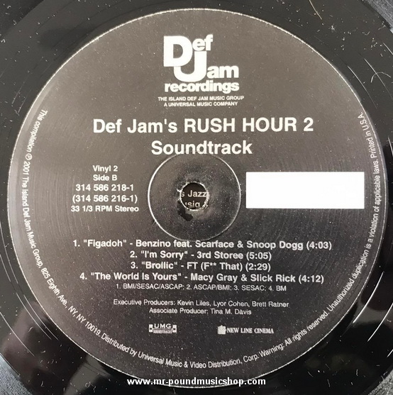 Various Artists - Def Jam's Rush Hour 2 Soundtrack