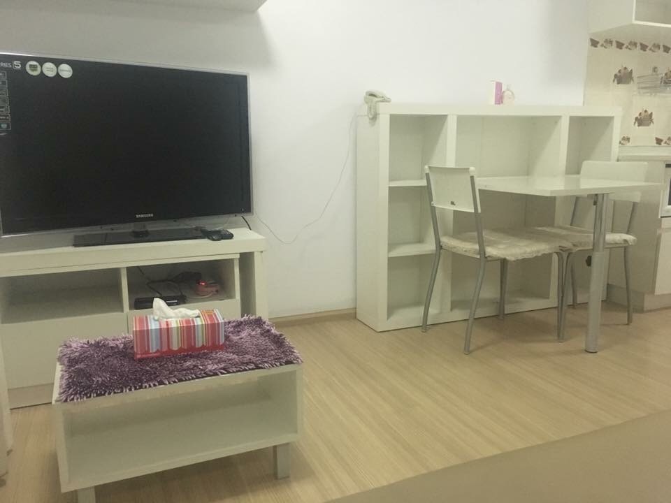 ให้เช่าคอนโด A Space Sukhumvit 77 (เอ สเปซ สุขุมวิท 77) 1 ห้องนอน 1 ห้องน้ำ ห้อง 2351/154 ฝั่งสระว่ายน้ำ