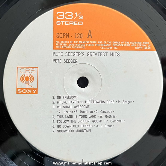 Pete Seeger's - Greatest Hits