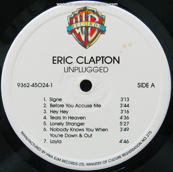 Eric Clapton - Unplugged