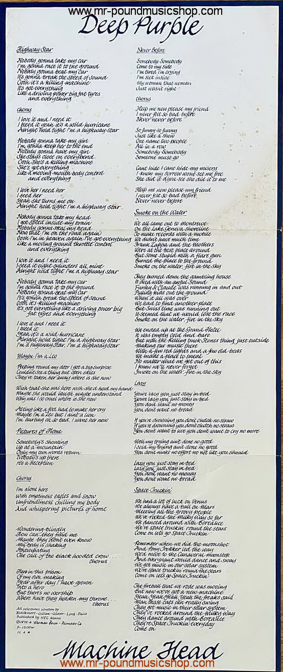 Deep Purple - Machine Head