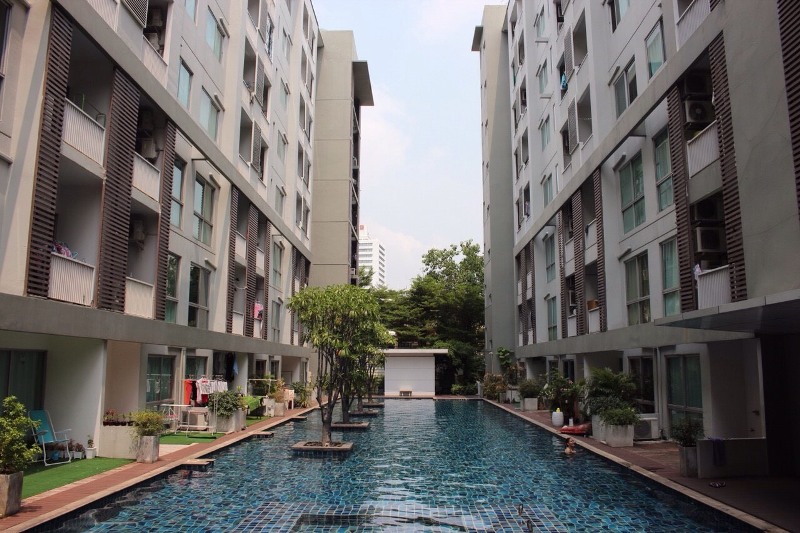 ขายคอนโดเอสเปซ ไอดี อโศก-ดินแดง 1 ห้องนอน 1 ห้องน้ำ พื้นที่ 35 ตร.ม ตึกซี ชั้น 5 ห้อง 610/90 เงียบเหมาะแก่การพักผ่อน