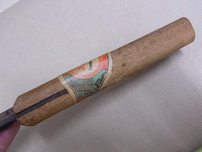 มีีดกรีดยาง ตราตา เยอรมัน CARL SCHLIPPER SOLINGEN GERMANY เก่าเก็บ ยังไม่ได ้ใช้งาน...กระดาษป้าย อยู่ครบ