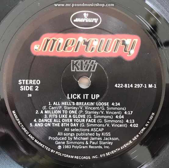 Kiss - Lick It Up