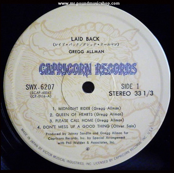 Gregg Allman - Laid Back