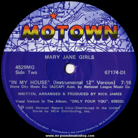 Mary Jane Girls - In My House