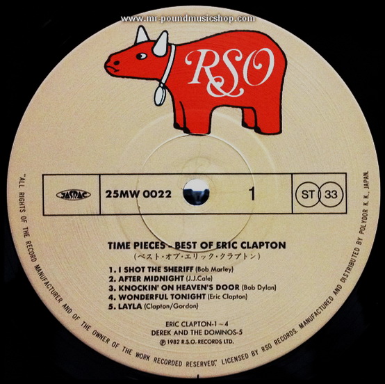 Eric Clapton - Time Pieces / The Best of Eric Clapton