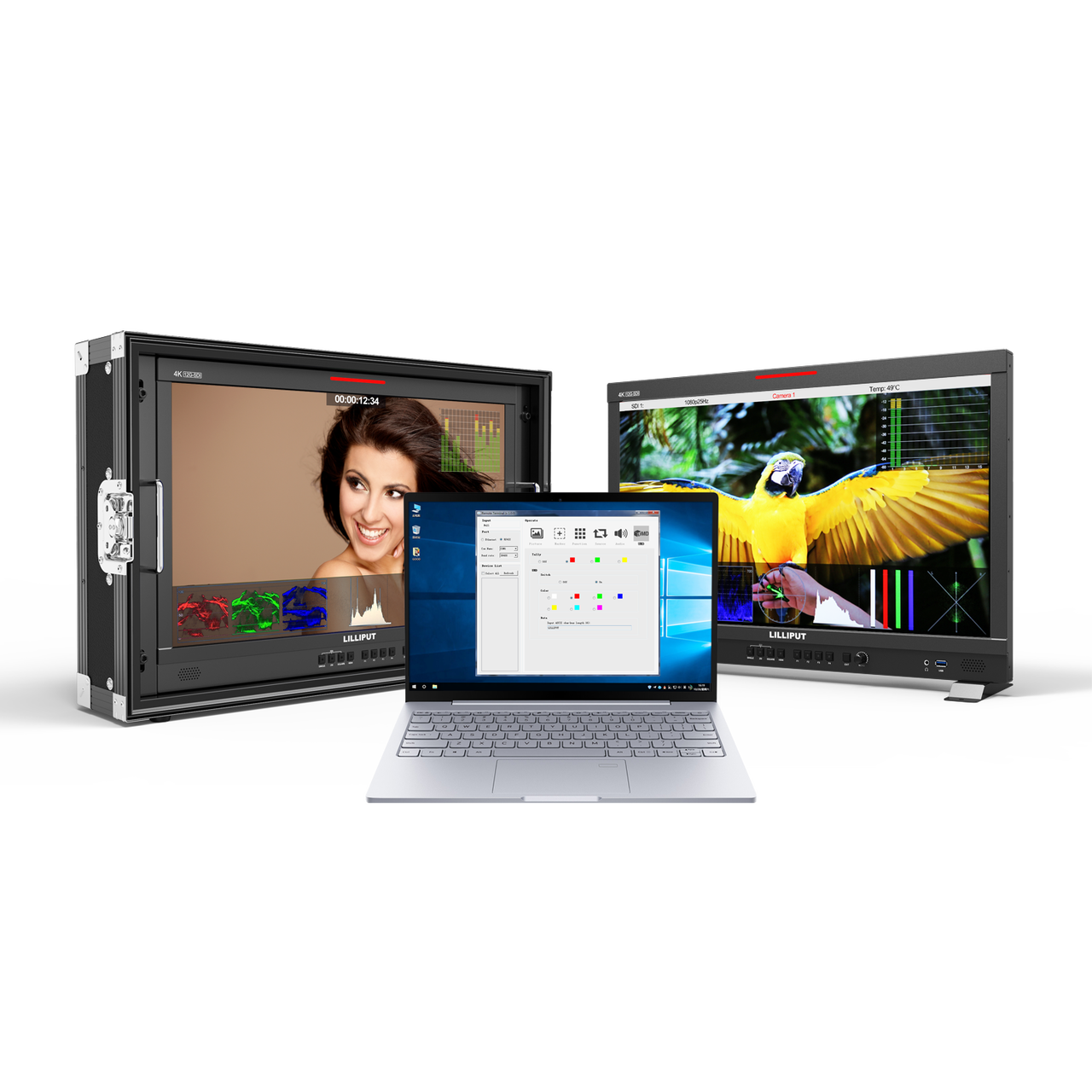 Lilliput Q23 23.8 inch 12G-SDI professional broadcast production studio monitor