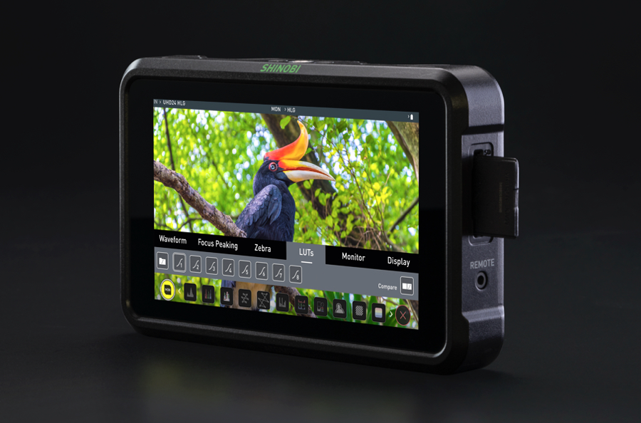 ATOMOS SHONOBI 5” HDR Photo & Video Monitor 4K HDMI input