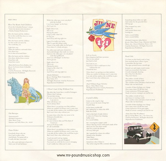 Carpenters - A Song For You