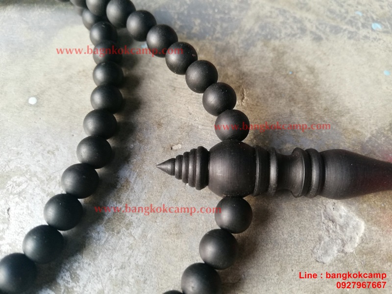 ไม้มงคลหายาก... ประคำ(ไม้งิ้วดำ) สวย ขนาด8มิล....ไม้งิ้วดำแท้ทุกเม็ด