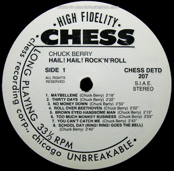Chuck Berry - Hail Hail Rock N Roll