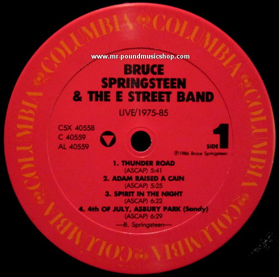 Bruce Springsteen & The E-Street Band - Live / 1975-85