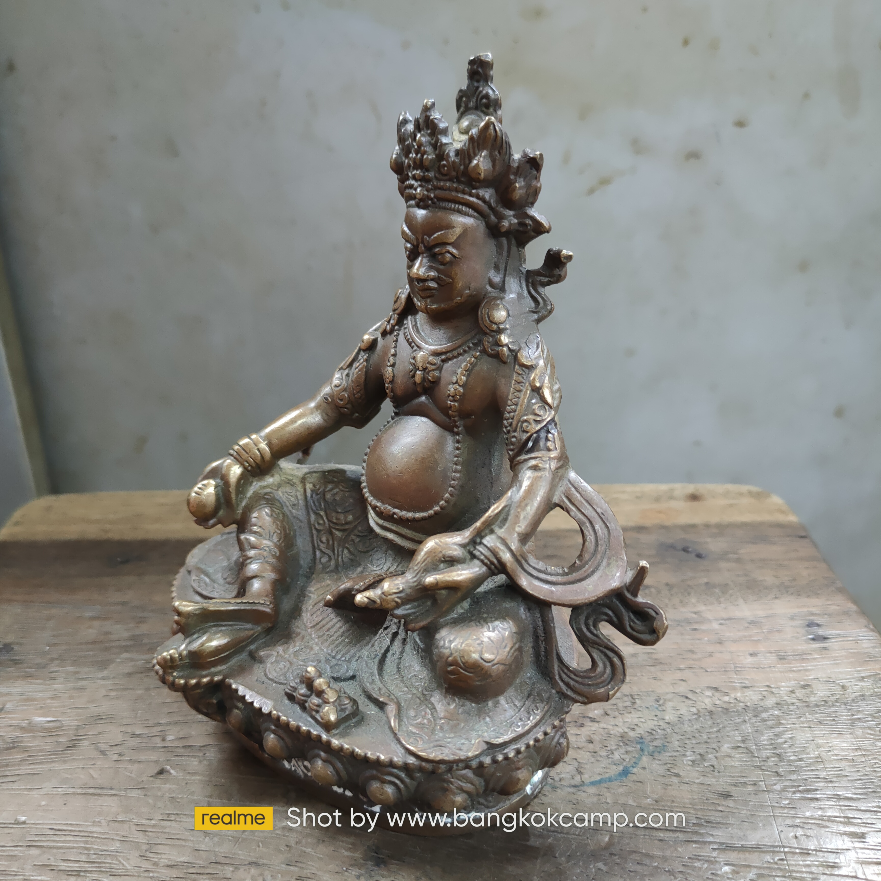 พระพุทธรูป ศิลปะทิเบต ทองเหลือง (1)