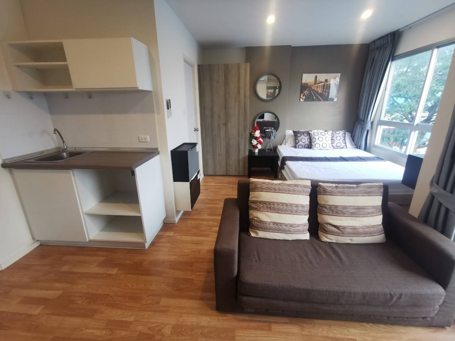 ให้เช่า ((ราคาถูก)) Lumpini Ville Ratburana - Riverview (ลุมพินี วิลล์ ราษฎร์บูรณะ ) 1 ห้องนอน 1 ห้องน้ำ ขนาด 23 ตร.ม.