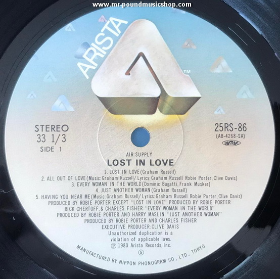 Air Supply - Lost in Love