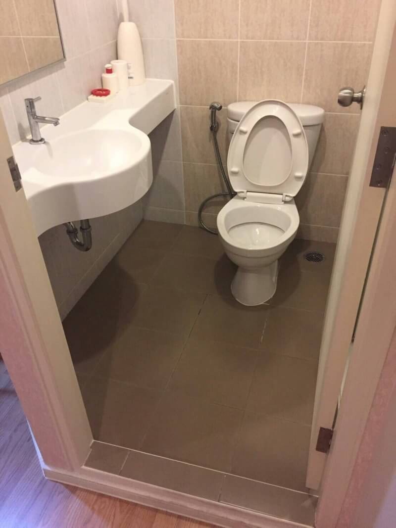 ขายคอนโด Lumpini Ville Onnut 46 (ลุมพินี วิลล์ อ่อนนุช 46) 1ห้องนอน 1ห้องน้ำ ตึกบี ชั้น 8 ขนาด 26.5 ตรม