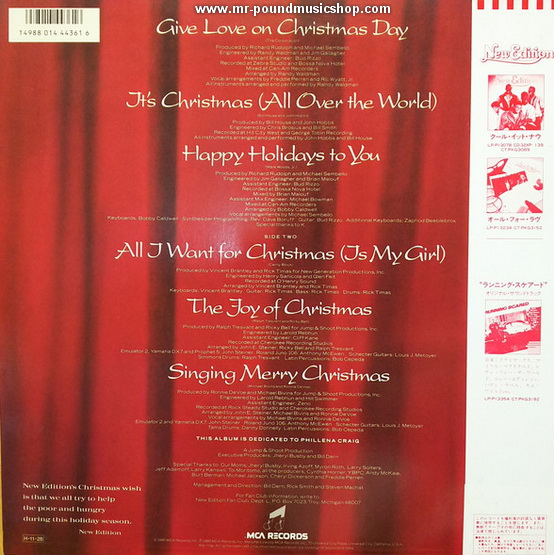 New Edition - Christmas All Over The World