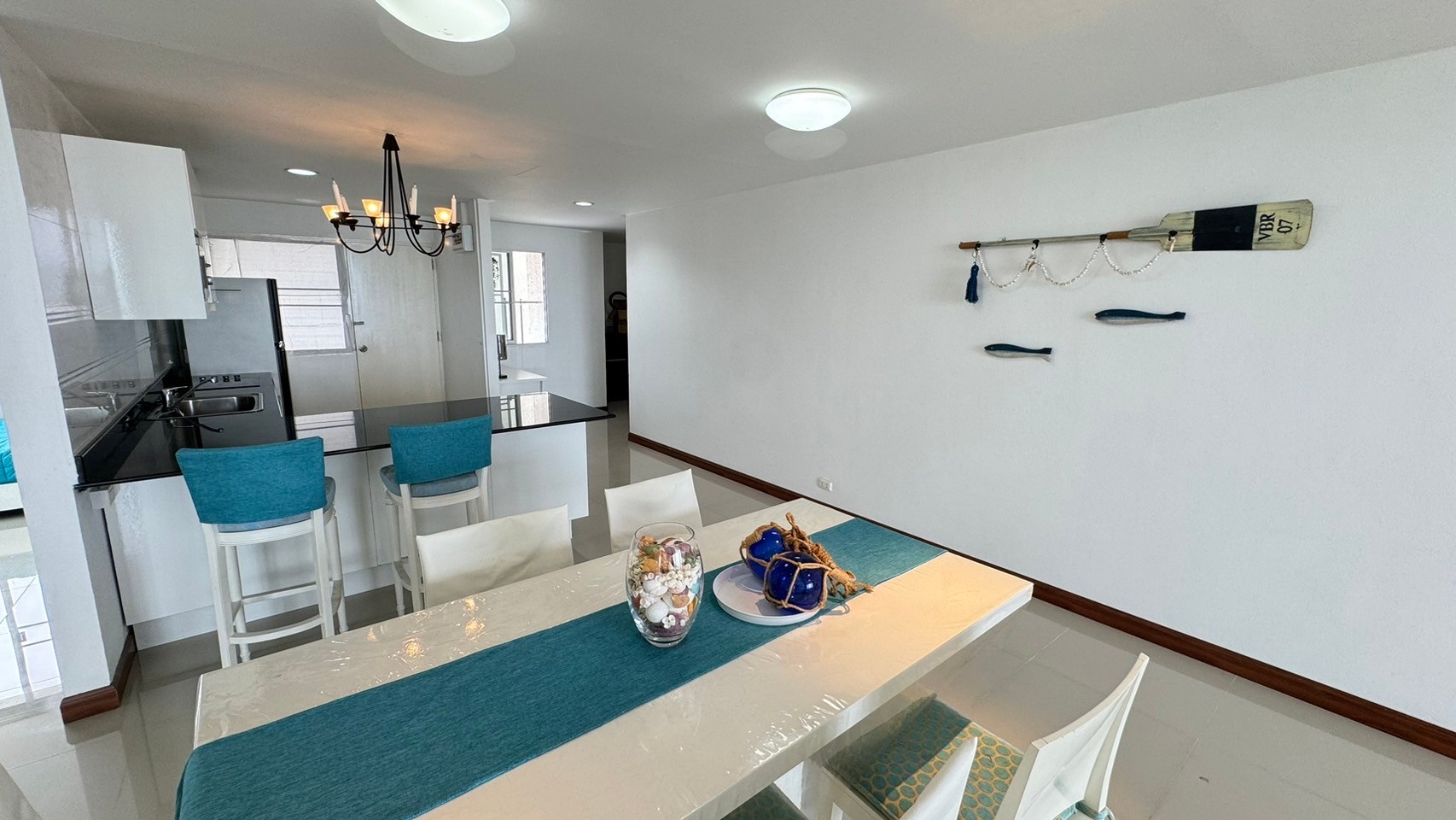 ให้เช่าคอนโด Rama Harbour view condo (รามา ฮาร์เบอร์ วิว คอนโด) ชั้น 1 วิวทะเล 2 ห้องนอน 2 ห้องน้ำ