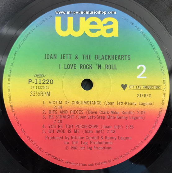 Joan Jett & The Blackhearts - I Love Rock 'N Roll