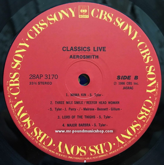 Aerosmith - Classics Live