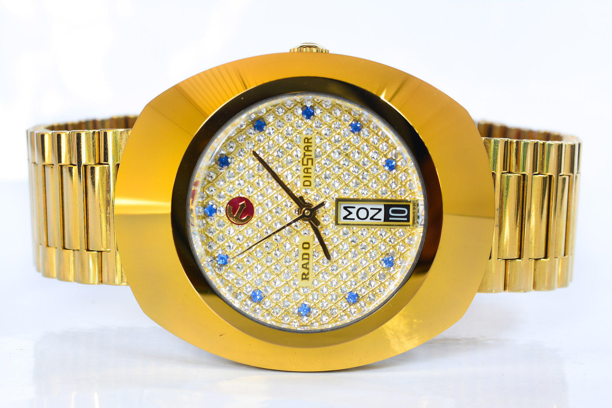 Rado Diastar เรือนทอง พลอยฟ้า รุ่นใหม่(Sold)