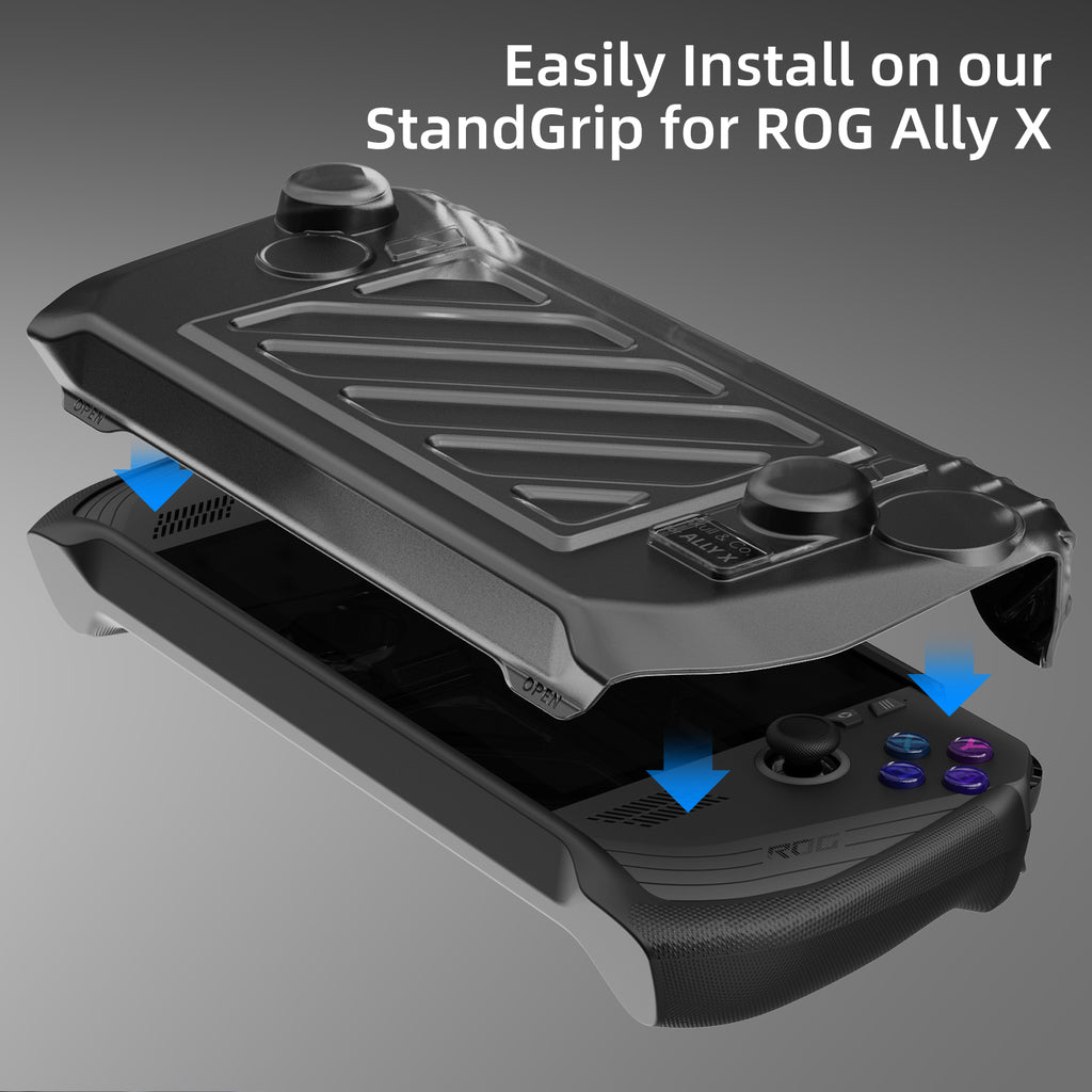 Skull & Co. The HardShell Front Cover for ROG Ally X StandGrip (GripCase)