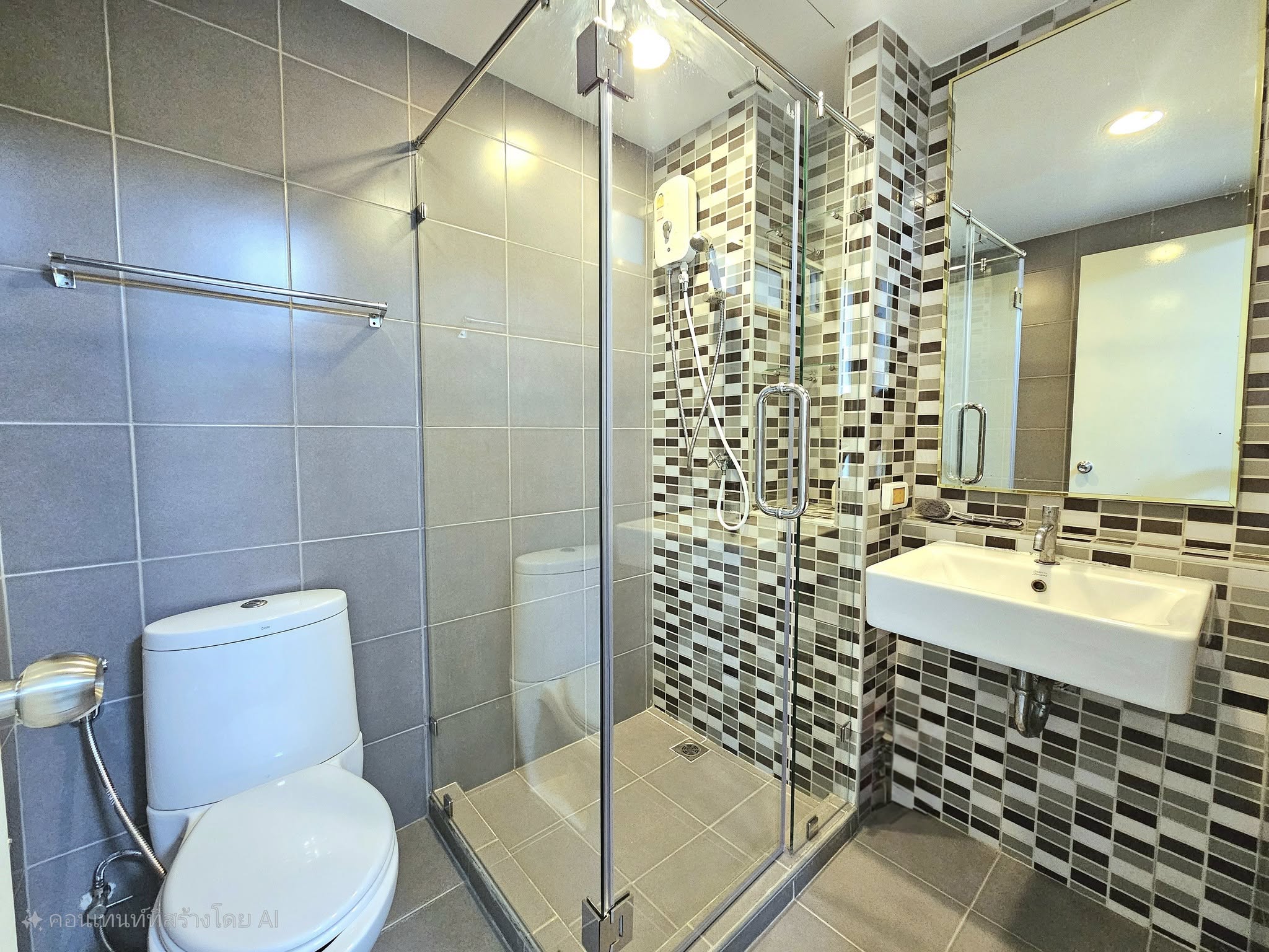 🏡 ให้เช่าด่วน! ดีคอนโด รามคำแหง 9 ห้องรีโนเวทใหม่ทั้งห้อง พร้อมอยู่ | เฟอร์ครบ + เครื่องใช้ไฟฟ้าครบ + เครื่องซักผ้า