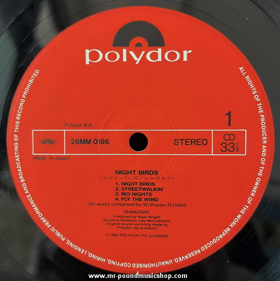 Shakatak - Night Birds