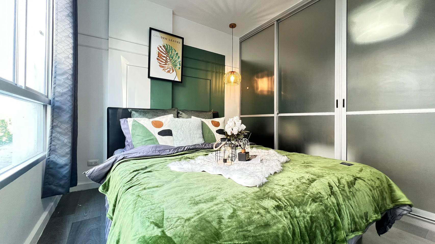 ให้เช่าคอนโด dcondo Campus Resort Bangna (ดีคอนโด แคมปัส รีสอร์ท บางนา ) ห้องสวย แต่งครบ