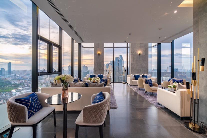 ให้เช่า Knightsbridge Prime Sathorn (ไนท์ บริดจ์ ไพร์ม สาทร) แบบห้อง Double duplex **คอนโดใหม่ ห้องใหม่*