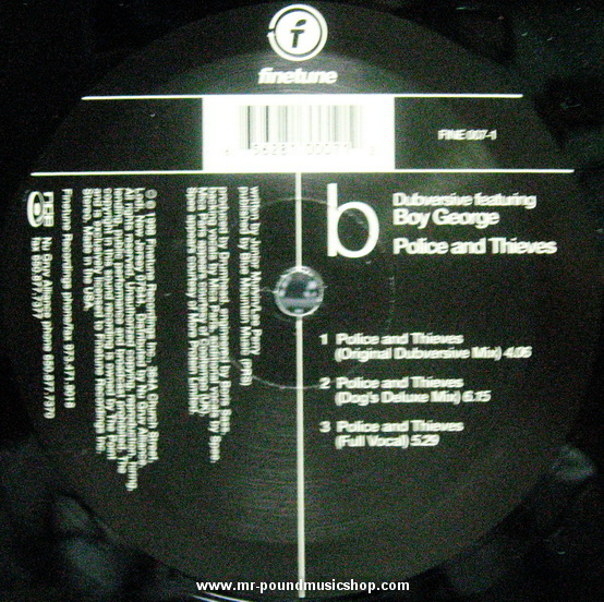 Boy George Featuring Dubversive - Police and Thieves