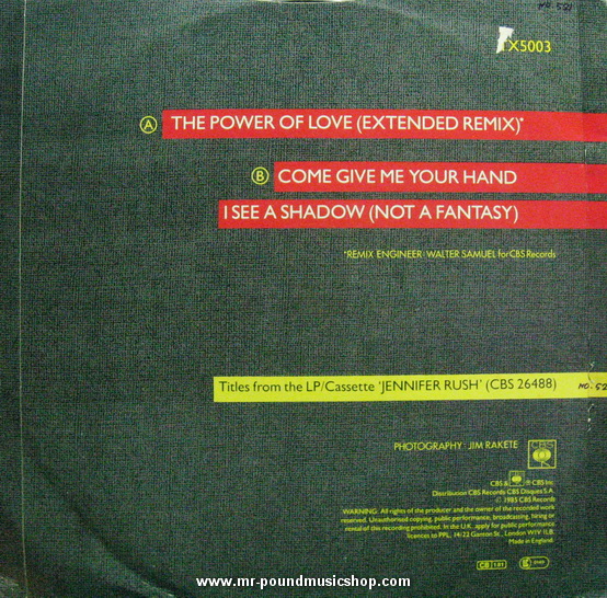 Jennifer Rush - The Power of Love