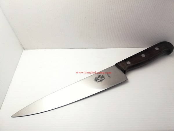 มีดเชฟ/มีดครัว VICTORINOX 5.2000.19 ROSEWOOD CHEFS 19Cm (5.2000.19) Made in Switzerland ใหม่ แท้