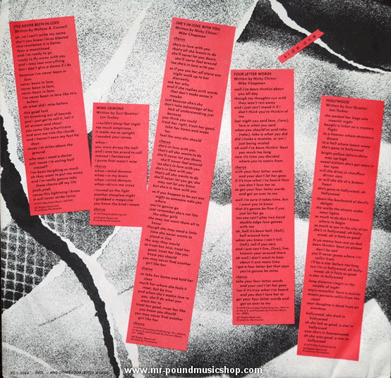 Suzi Quatro - Suzi...And Other Four Letter Worlds